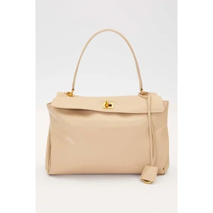 Vizon Gold Kilit Detaylı El Çantası