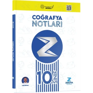 Zeduva Yayınları Coğrafyanın Kodları Maarif Modeli 10. Sınıf Coğrafya Notları