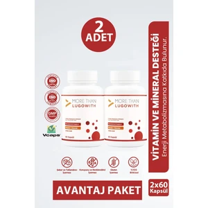 More Than Lugowith 60 Kapsül 2 Adet