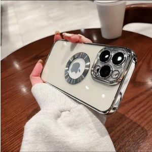 Apple iPhone 16 Pro Max Kamera Lens Korumalı Magsafe Şarj Destekli Arkası Şeffaf Yüksek Kalite Kılıf