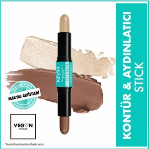 Wonder Stick Çift Taraflı Krem Kontür & Aydınlatıcı Stick - Universal Light