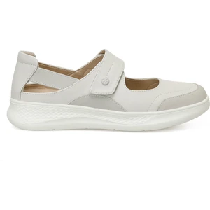 166763.Z5FX Ekru Kadın Comfort Ayakkabı