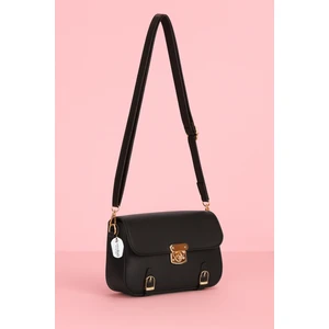 Kadın Siyah Çapraz Askılı Omuz Çantası