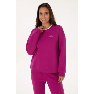 U.s. Polo Assn. Kadın Fuşya Sweatshirt 50313586-VR023
