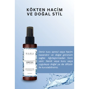 Deniz Tuzu Saç Spreyi - Doğal Dalga Sağlayan ve Hacim Veren Saç Spreyi 100 ml