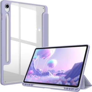 Samsung Galaxy Tab S10 Fe Plus 13.1 Inç 2025 Kılıf Grafiti Şeffaf Kalem Bölmeli Akıllı Tablet Kılıfı SM-X620 X626