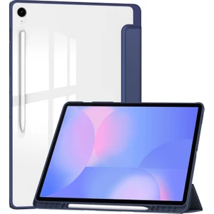 Samsung Galaxy Tab S10 Fe Plus 13.1 Inç 2025 Kılıf Grafiti Şeffaf Kalem Bölmeli Akıllı Tablet Kılıfı SM-X620 X626