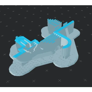 Byr Nissan Micra K12 - Kaput Desteği Tutma Klipsi T3796645 3D