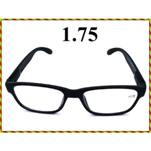 Unisex Kitap Okuma Gözlük & Bilgisayar Gözlüğü & Yakın Çalışma Gözlüğü (1.75) 1 Adet (Videolu Ürün)