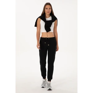 U.S. Polo Assn. Kadın Siyah Jogger Eşofman Altı 50307759-VR046