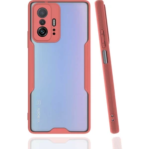 Xiaomi Mi 11T Pro 5g Kılıf Ecrz Parfe Kapak-Pembe