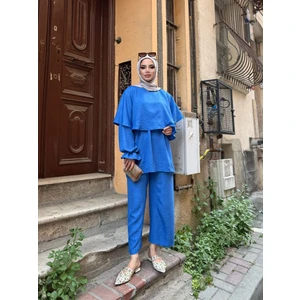 Pelerinli Tunik Takım