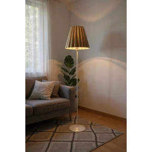 Modern Şık Iskandinav Tarz Lambader – Metal Ayaklı Salon Oturma Odası ve Yatak Odası Aydınlatma