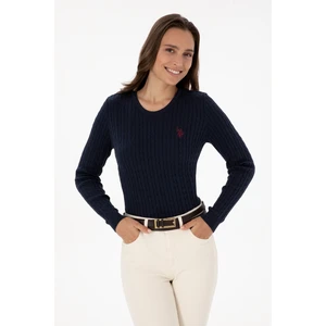 U.s. Polo Assn. Kadın Lacivert Kazak /triko 50313626-VR033