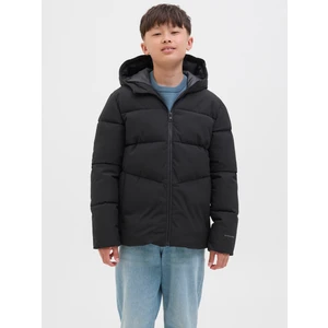 Jack Jones Jjglobal Puffer Jacket Jnr Çocuk Siyah Mont 12283847-02