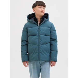 Jack Jones Jjglobal Puffer Jacket Jnr Çocuk Mavi Mont 12283847-07