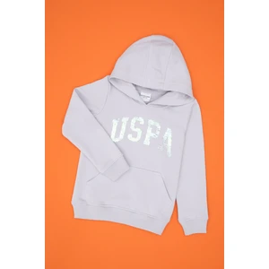 U.s. Polo Assn. Kız Çocuk Lila Sweatshirt 50314312-VR245