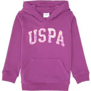 U.s. Polo Assn. Kız Çocuk Menekşe Sweatshirt 50314312-VR037