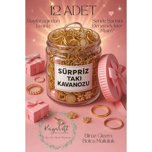 Takı Kavanozu Sürpriz Kavanoz ( Kolye,küpe,bileklik Vb.) Takı Setleri