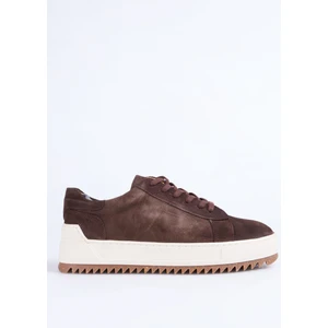 Kahve Erkek Sneaker Gıbson-Suet
