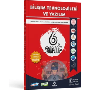 6.sınıf Bilişim Teknolojileri ve Yazılım (Maarif Modeli)