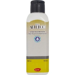 Su Bazlı Ekstra Mat Vernik 140 ml – Ahşap ve Mobilya Yüzeylerinde Dayanıklı Koruma ve Mat Görünüm