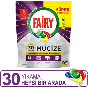 Mucize Bulaşık Makinesi Deterjanı Kapsülü/tableti 30 Yıkama
