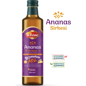 Ananas Sirkesi, Bromelain Mix, Doğal Fermantasyon 250 ml