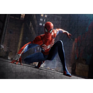 Spider-Man Efsanevi Duruş 120 Parça Puzzle Yapboz Mdf (Ahşap)