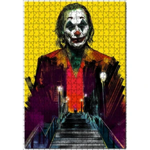 2019 Joker Filmi Merdivenler 120 Parça Puzzle Yapboz Mdf (Ahşap)