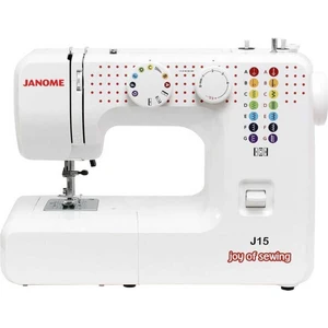 Janome J15 Manuel Dikiş ve Nakış Makinesi – 13 Desen, İlik Açma, Zigzag, Esnek Dikiş ve Dahili Aydınlatma