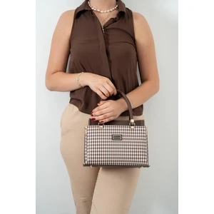 Silver Polo Silver & Polo Kahve Sarı - Kahve SP826 Kadın El Çantası