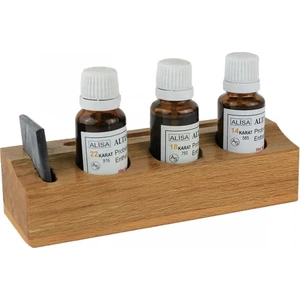 Kuyumcu Ayar Suyu 3’lü Set – Altın Test Asidi Takımı (14K 18K 22K)