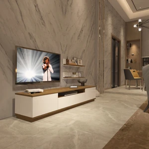 Trio 4s Mdf Tv Ünitesi Tv Sehpası - Pera - Beyaz