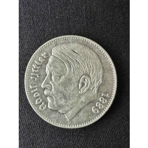Alman Reich 2.baskı Madalya 3cm Çap. Koleksiyonluk Alman Madalya.