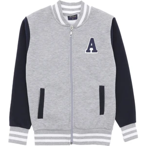 Erkek Çocuk Hırka 3 Iplik Şardonlu