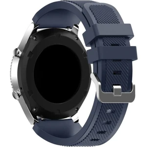 Huawei Watch Gt4 Gt5 46MM Uyumlu Çizgi Desenli Silikon Kordon Kayış (22MM)