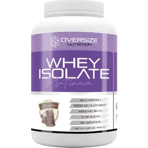 Oversize Nutrition Isolate Whey 1800 gr 60 Servis Çikolata