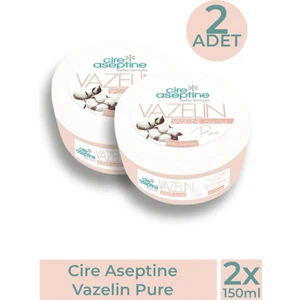 Cire Aseptine Vazelin Pure 150 ml 2 Adet