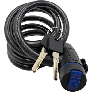 B.h.d BHD00582 150CM 12X3MM Bisiklet Kilidi Pvc Kaplı Çelik Halat Anahtarlı