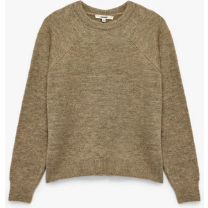 Uzun Kollu Bisiklet Yaka Basic Triko Kazak