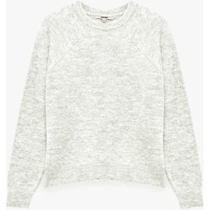 Uzun Kollu Bisiklet Yaka Basic Triko Kazak