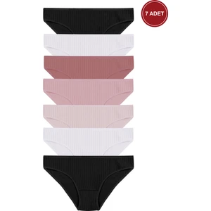 Kadın 7'li Ajur Slip