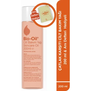 Catlak Karsiti & Leke Karsiti Nemlendırıcı Cılt Bakim Yagi 200ml - Bebek Anı Defteri Hediyeli Set