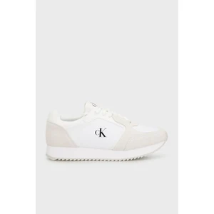 Calvin Klein Logolu Süet Detaylı Sneaker Ayakkabı YW0YW0164402Z Bayan Ayakkabı YW0YW01644 02Z