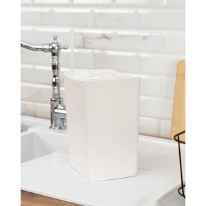 Madame Coco Olivier Switch Çöp Kovası - Soft Ekru -  4lt
