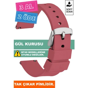 Tcl Mt42 Mt42x Mt43 Mt46-Slazenger Akıllı Çocuk Saatleriyle Uyumlu Silikon Saat Kordonu Kayışı