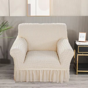 Bürümcük Koltuk Örtüsü ,berjer Kılıfı, Tek Kişilik, Etekli, Lastikli, Esnek, Yıkanabilir 1 Adet