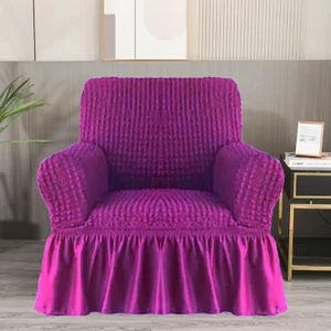 Bürümcük Koltuk Örtüsü ,berjer Kılıfı, Tek Kişilik, Etekli, Lastikli, Esnek, Yıkanabilir 1 Adet