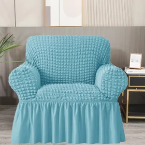 Bürümcük Koltuk Örtüsü ,berjer Kılıfı, Tek Kişilik, Etekli, Lastikli, Esnek, Yıkanabilir 1 Adet